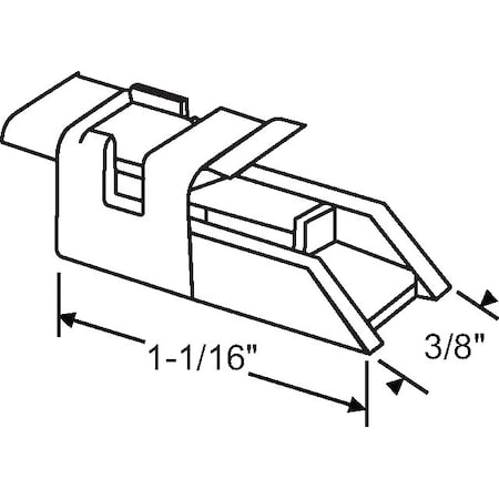 Strybuc TOP BRACKET ATTACHED 64-500A